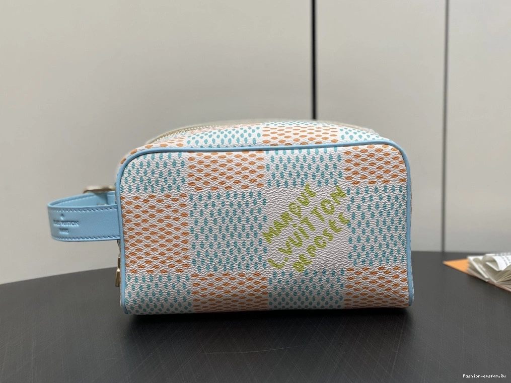 FS CHEAP bag-23*13*12CM VUITTON KIT LOCKER LOUIS DOPP 0714